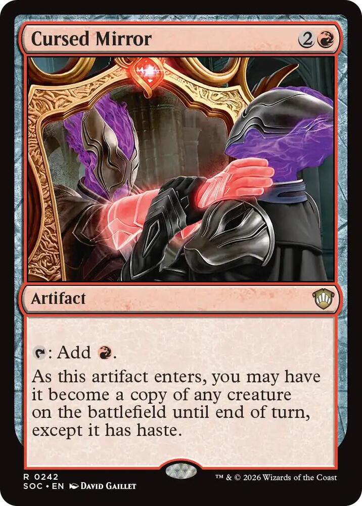 Cursed Mirror 242 (Commander: Secrets of Strixhaven)  | Good Games Adelaide SA