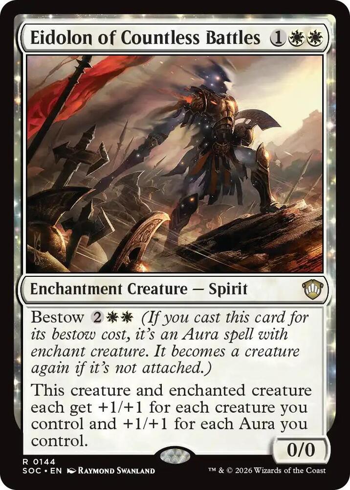 Eidolon of Countless Battles 144 (Commander: Secrets of Strixhaven)  | Good Games Adelaide SA