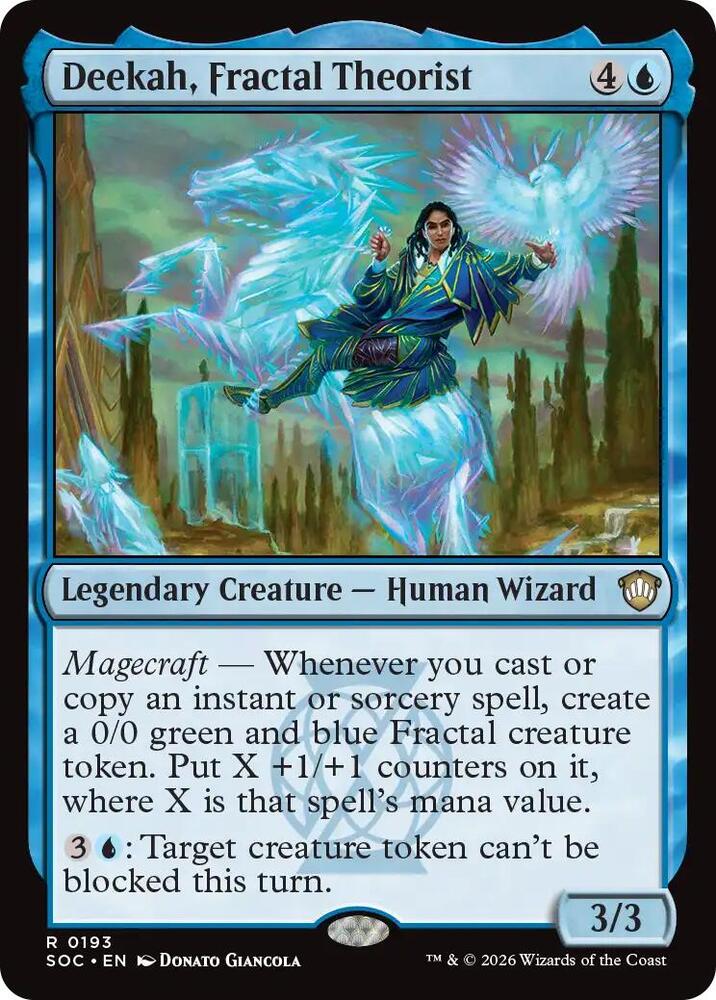 Deekah, Fractal Theorist 193 (Commander: Secrets of Strixhaven)  | Good Games Adelaide SA