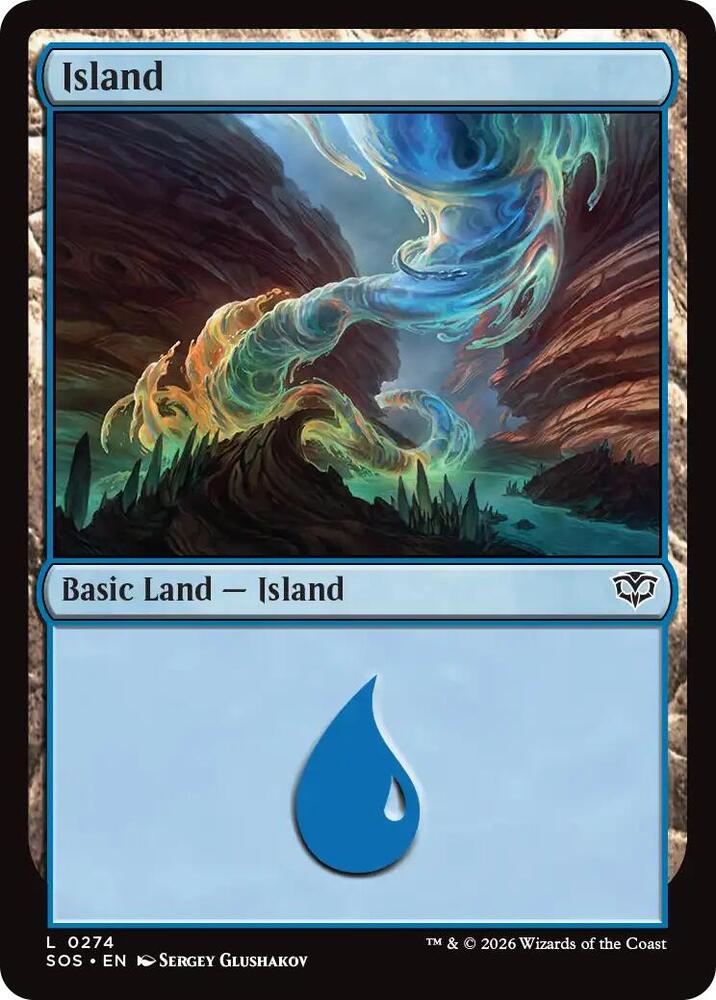 Island 274 (Secrets of Strixhaven)  | Good Games Adelaide SA