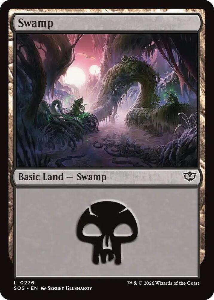 Swamp 276 (Secrets of Strixhaven)  | Good Games Adelaide SA