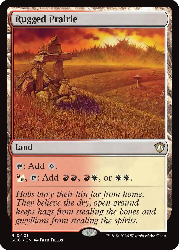 Rugged Prairie 401 (Commander: Secrets of Strixhaven)  | Good Games Adelaide SA