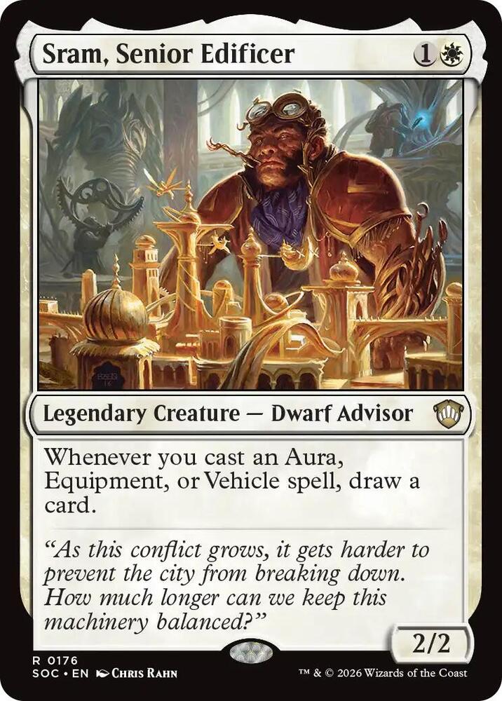 Sram, Senior Edificer 176 (Commander: Secrets of Strixhaven)  | Good Games Adelaide SA