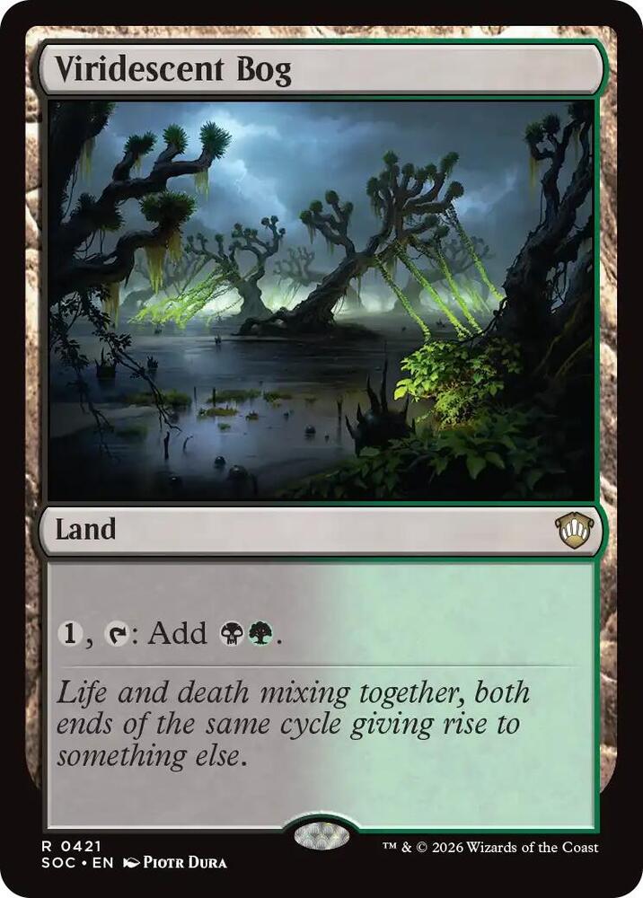 Viridescent Bog 421 (Commander: Secrets of Strixhaven)  | Good Games Adelaide SA