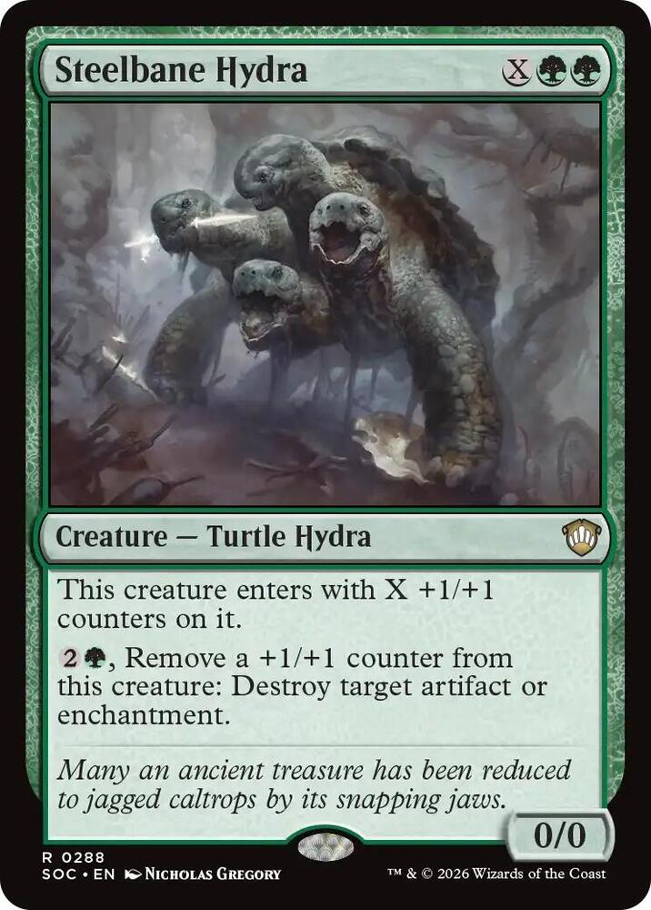 Steelbane Hydra 288 (Commander: Secrets of Strixhaven)  | Good Games Adelaide SA