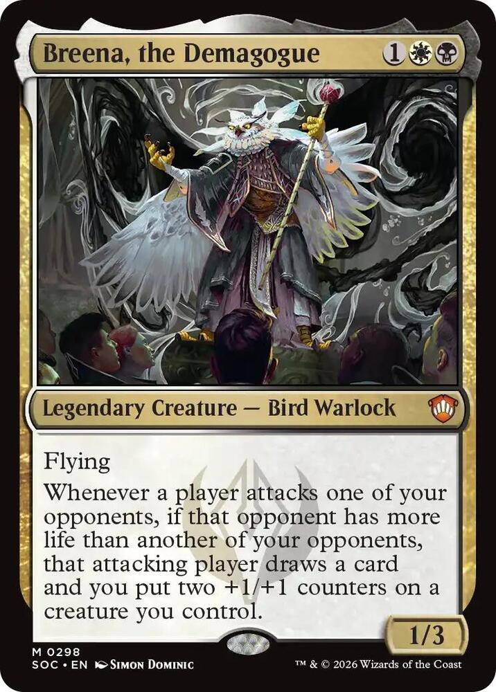 Breena, the Demagogue 298 (Commander: Secrets of Strixhaven)  | Good Games Adelaide SA