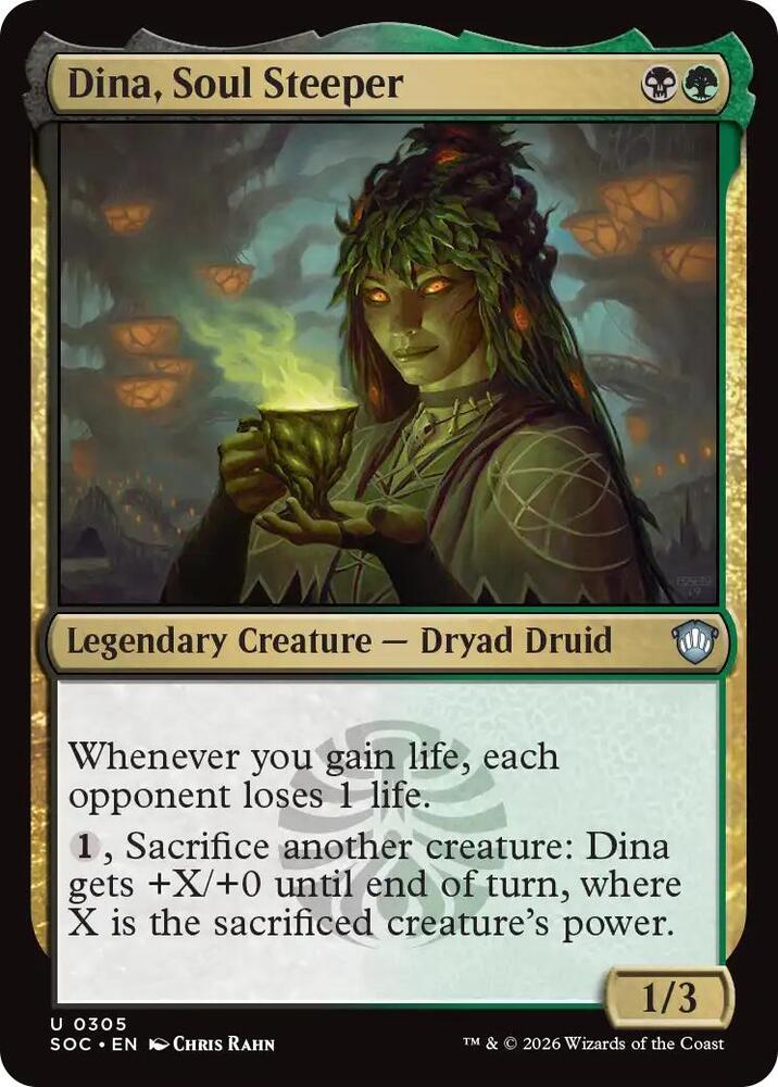 Dina, Soul Steeper 305 (Commander: Secrets of Strixhaven)  | Good Games Adelaide SA