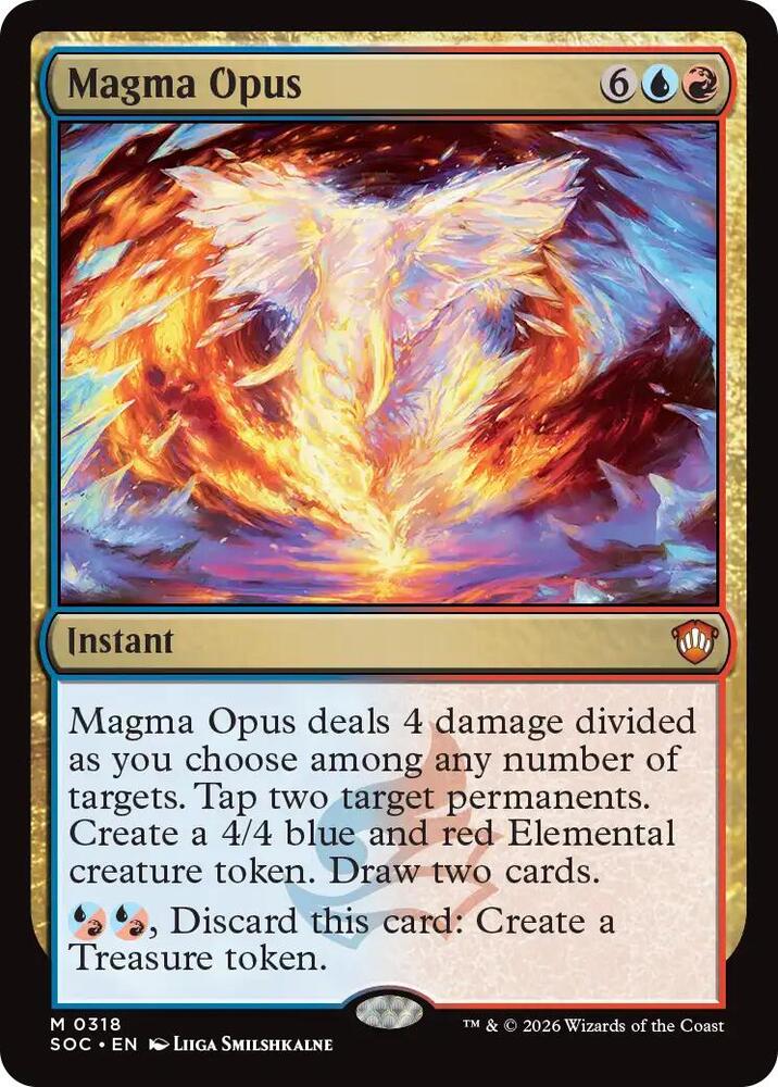 Magma Opus 318 (Commander: Secrets of Strixhaven)  | Good Games Adelaide SA