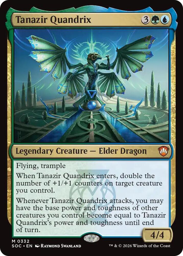 Tanazir Quandrix 332 (Commander: Secrets of Strixhaven)  | Good Games Adelaide SA