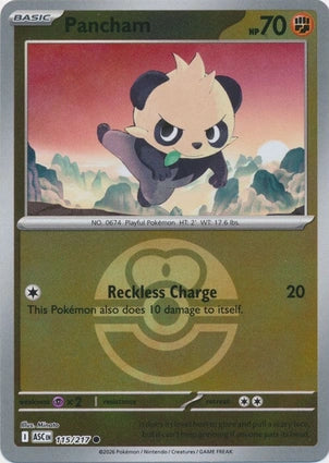 Pancham 115/217 (ME: Ascended Heroes)  - Love Ball Holofoil | Good Games Adelaide SA
