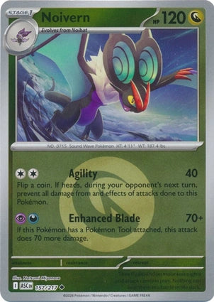 Noivern 157/217 (ME: Ascended Heroes)  - Reverse Holofoil | Good Games Adelaide SA