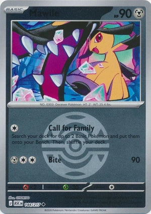 Mawile 144/217 (ME: Ascended Heroes)  - Reverse Holofoil | Good Games Adelaide SA