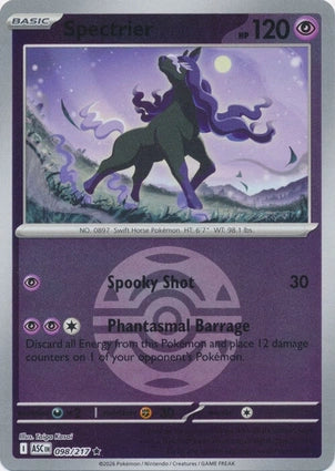 Spectrier 098/217 (ME: Ascended Heroes)  - Reverse Holofoil | Good Games Adelaide SA
