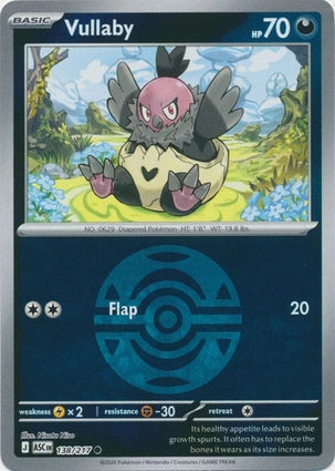 Vullaby 138/217 (ME: Ascended Heroes)  - Reverse Holofoil | Good Games Adelaide SA