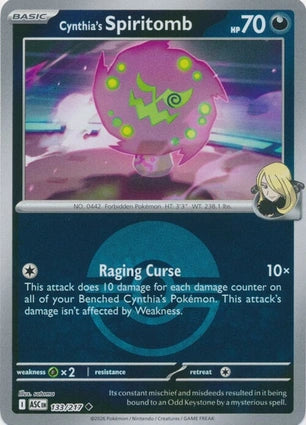 Cynthia's Spiritomb 133/217 (ME: Ascended Heroes)  - Reverse Holofoil | Good Games Adelaide SA