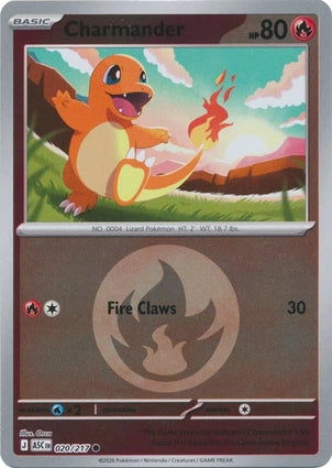 Charmander 020/217 (ME: Ascended Heroes)  - Reverse Holofoil | Good Games Adelaide SA