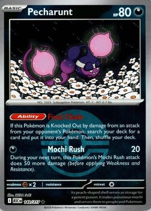 Pecharunt 143/217 (ME: Ascended Heroes)  - Reverse Holofoil | Good Games Adelaide SA