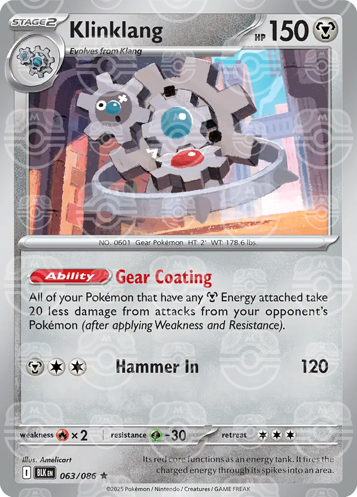Klinklang 064/086 (SV: Black Bolt)  - Holofoil | Good Games Adelaide SA