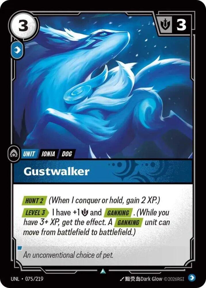 Gustwalker 075/219 (Unleashed)  | Good Games Adelaide SA