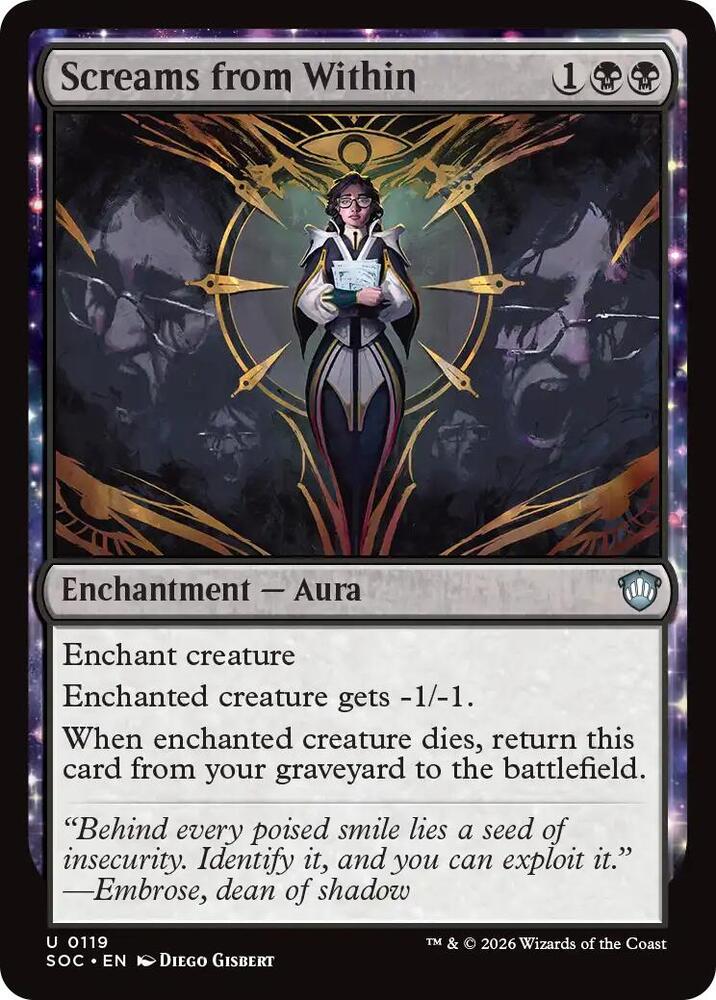 Screams from Within 119 (Commander: Secrets of Strixhaven)  | Good Games Adelaide SA