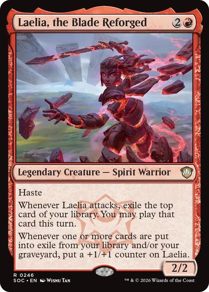Laelia, the Blade Reforged 246 (Commander: Secrets of Strixhaven)  | Good Games Adelaide SA