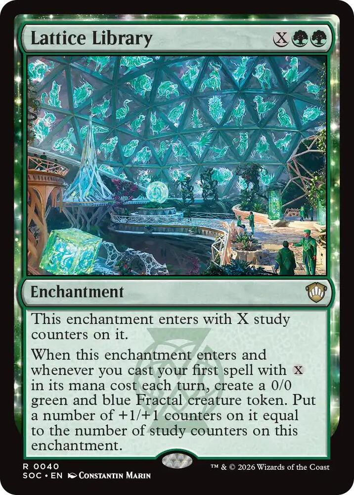 Lattice Library 40 (Commander: Secrets of Strixhaven)  | Good Games Adelaide SA