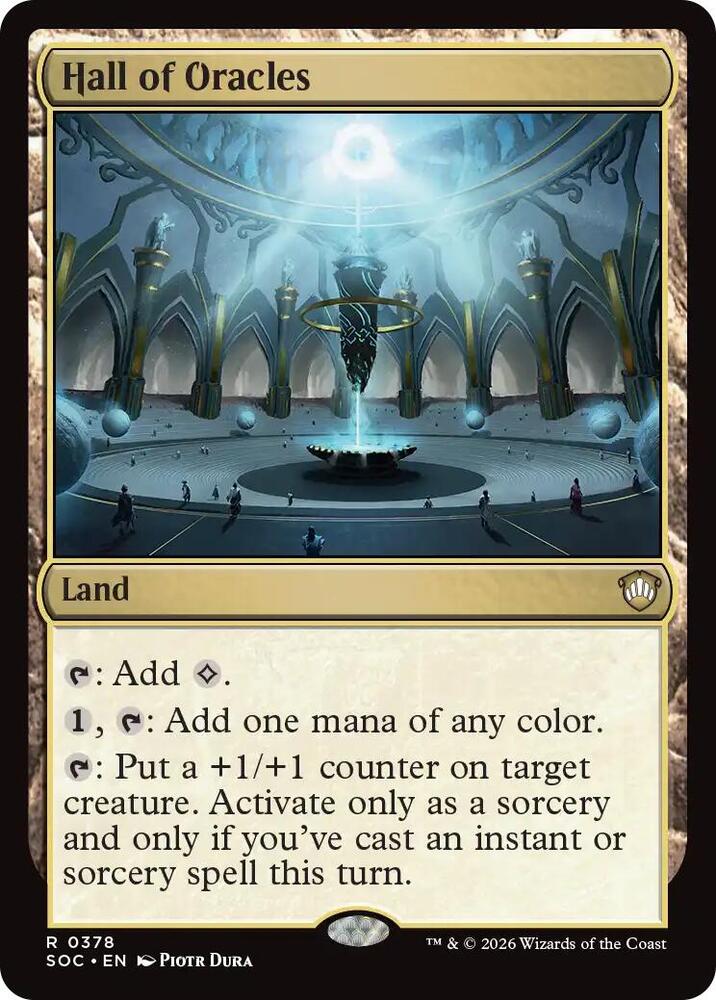 Hall of Oracles 378 (Commander: Secrets of Strixhaven)  | Good Games Adelaide SA