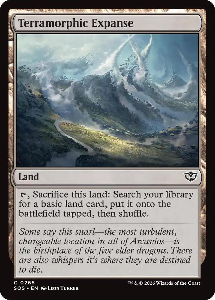 Terramorphic Expanse 265 (Secrets of Strixhaven)  - Foil | Good Games Adelaide SA