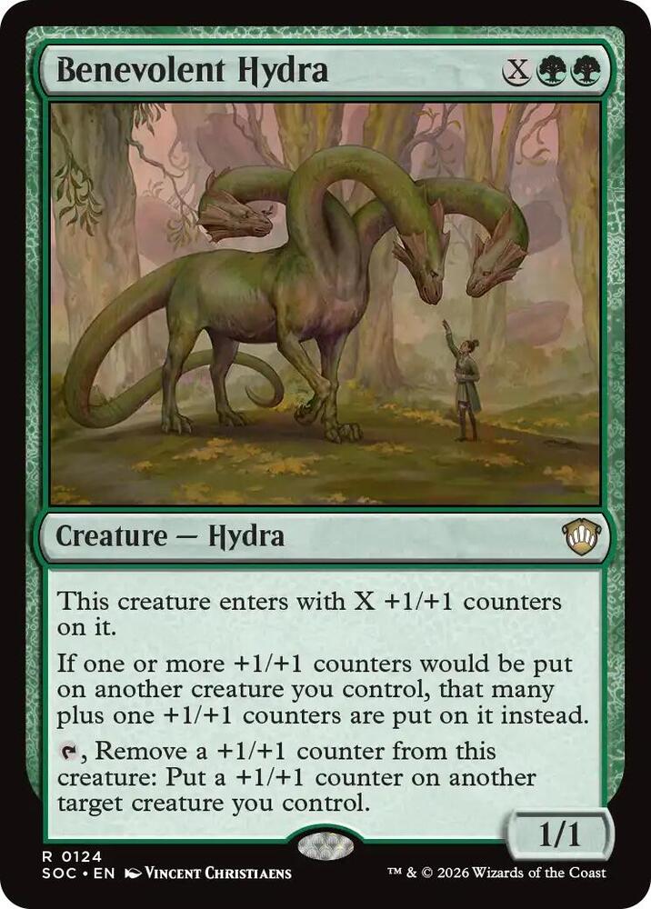 Benevolent Hydra 124 (Commander: Secrets of Strixhaven)  | Good Games Adelaide SA