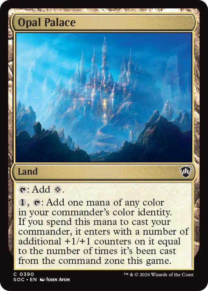 Opal Palace 390 (Commander: Secrets of Strixhaven)  | Good Games Adelaide SA