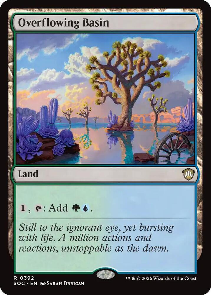 Overflowing Basin 392 (Commander: Secrets of Strixhaven)  | Good Games Adelaide SA