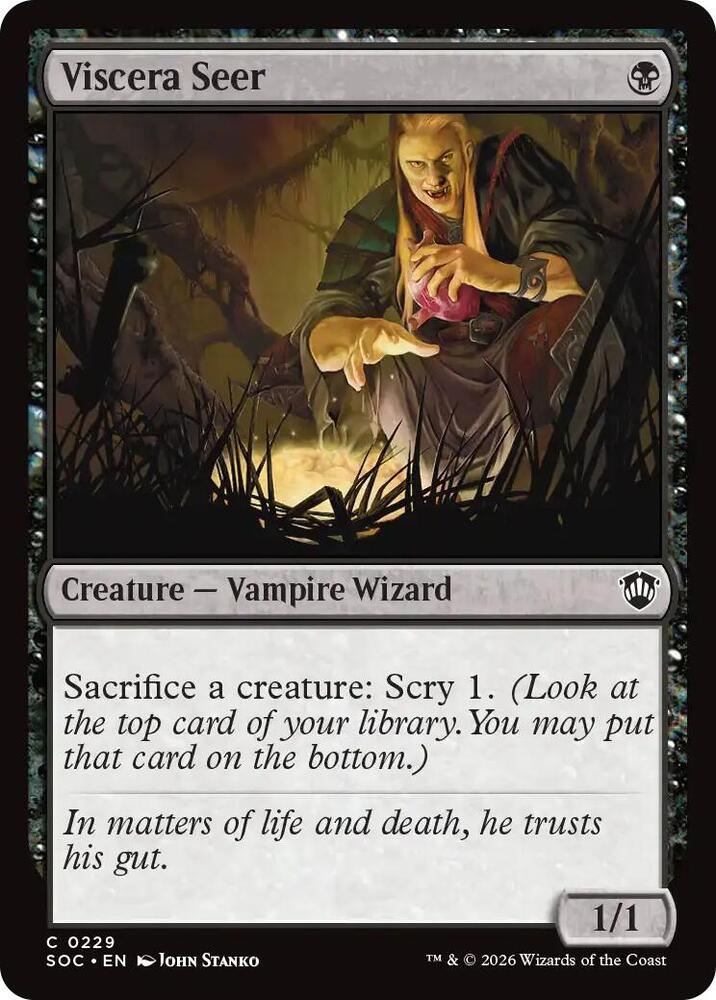 Viscera Seer 229 (Commander: Secrets of Strixhaven)  | Good Games Adelaide SA