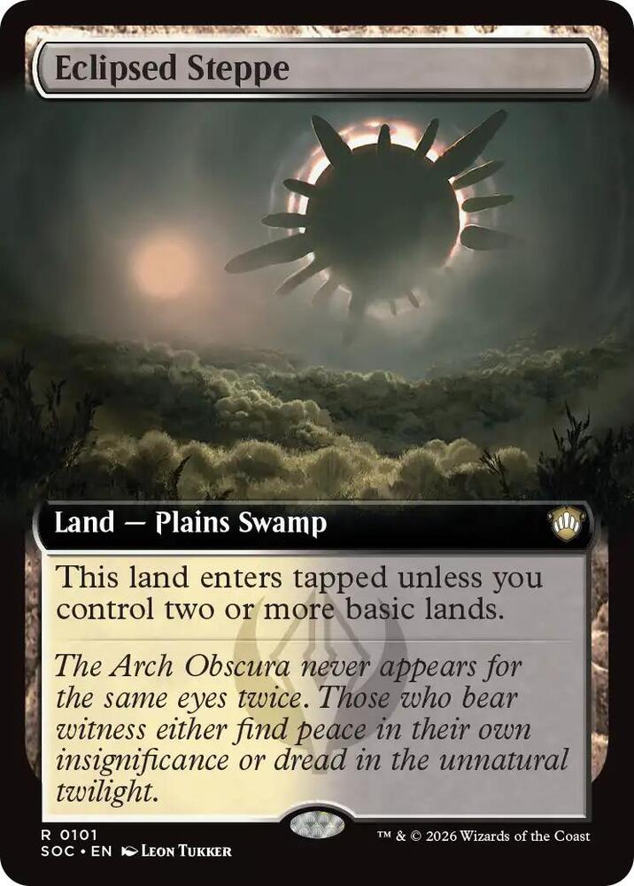 Eclipsed Steppe Extended Art 101 (Commander: Secrets of Strixhaven) 