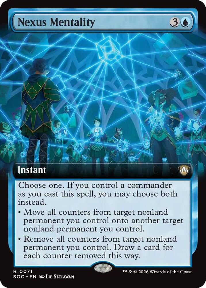 Nexus Mentality Extended Art 71 (Commander: Secrets of Strixhaven)  | Good Games Adelaide SA