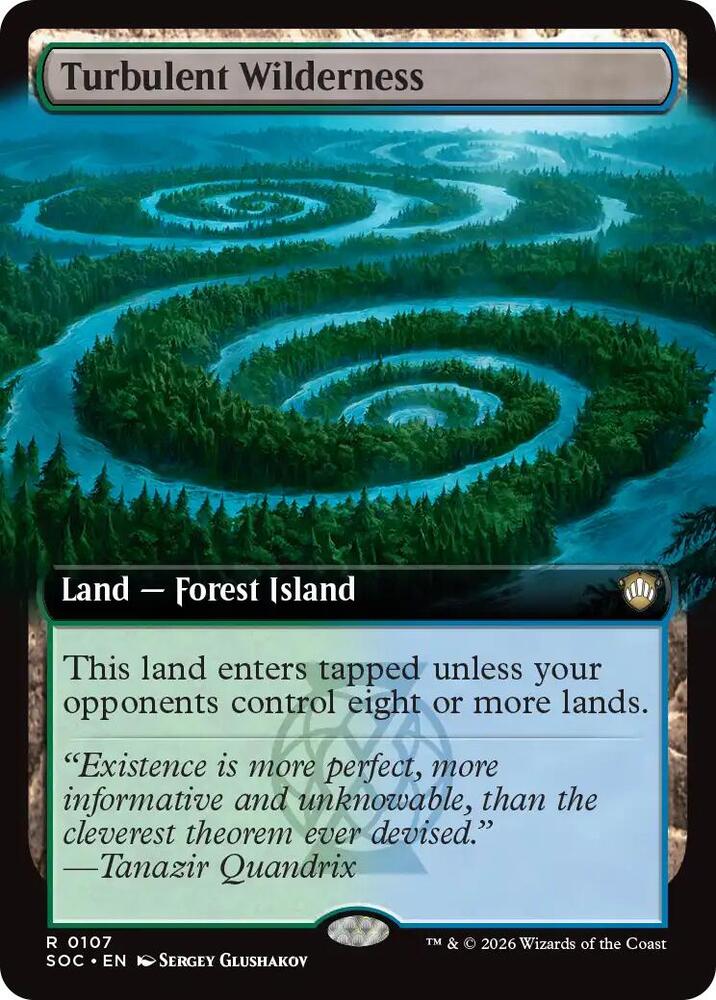 Turbulent Wilderness Extended Art 107 (Commander: Secrets of Strixhaven)  | Good Games Adelaide SA