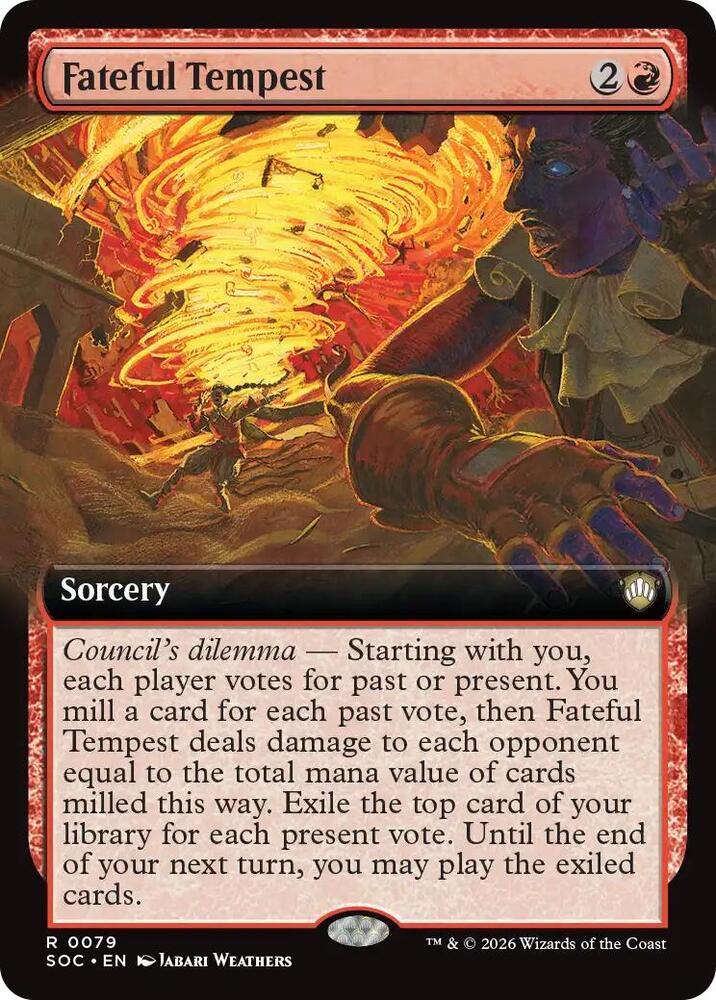 Fateful Tempest Extended Art 79 (Commander: Secrets of Strixhaven)  | Good Games Adelaide SA