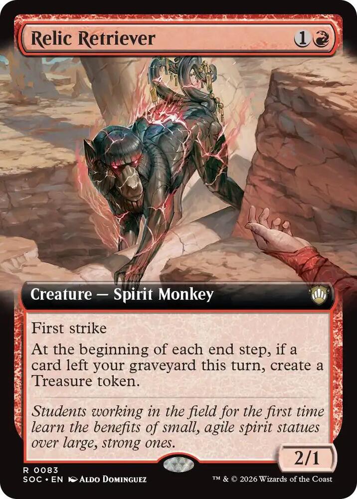 Relic Retriever Extended Art 83 (Commander: Secrets of Strixhaven)  | Good Games Adelaide SA
