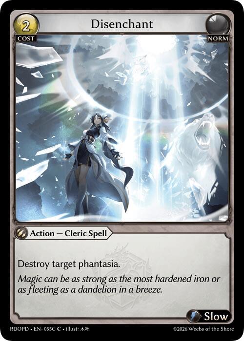 Disenchant 055C 055C (Radiant Origins: Pantheon)  | Good Games Adelaide SA