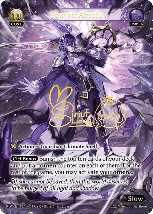 Pouvoir Absolu CSR 404 (Radiant Origins)  - Foil | Good Games Adelaide SA