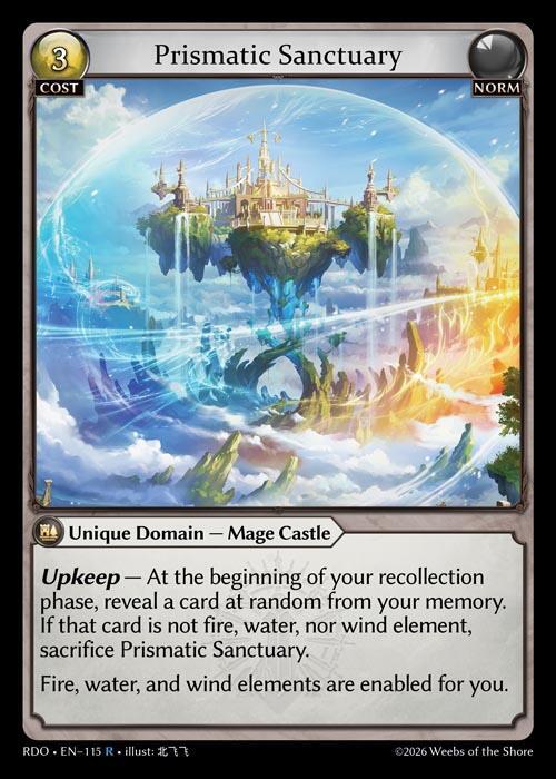 Prismatic Sanctuary 115 (Radiant Origins)  | Good Games Adelaide SA