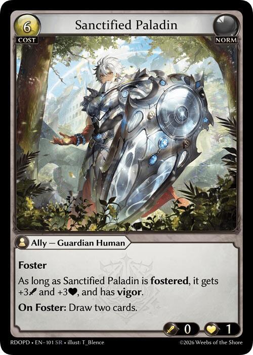 Sanctified Paladin 101 (Radiant Origins: Pantheon)  | Good Games Adelaide SA