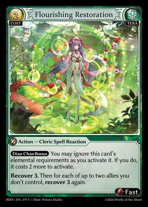Flourishing Restoration 379 (Radiant Origins)  | Good Games Adelaide SA