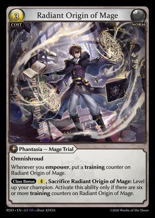 Radiant Origin of Mage 121 (Radiant Origins)  - Foil | Good Games Adelaide SA
