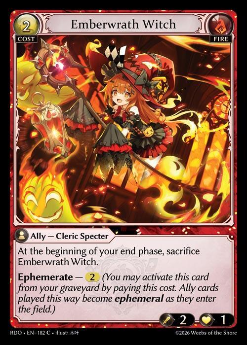 Emberwrath Witch 182 (Radiant Origins)  | Good Games Adelaide SA