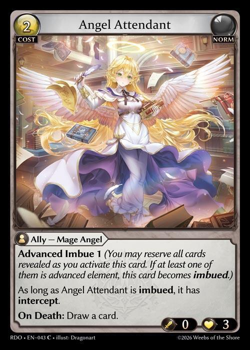 Angel Attendant 043 (Radiant Origins)  | Good Games Adelaide SA