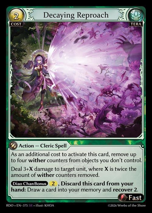 Decaying Reproach 375 (Radiant Origins)  | Good Games Adelaide SA