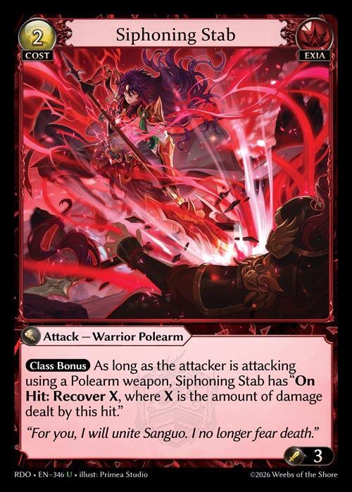 Siphoning Stab Curio Foil 346 (Radiant Origins)  - Foil | Good Games Adelaide SA