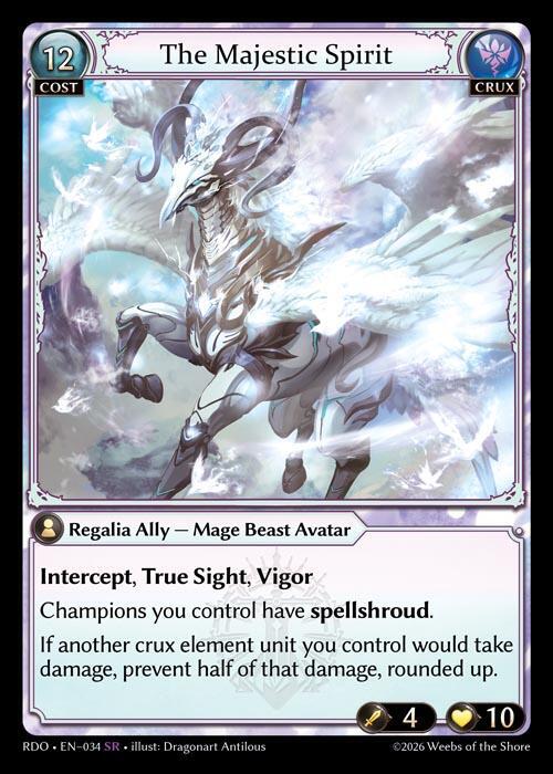 The Majestic Spirit 034 (Radiant Origins)  | Good Games Adelaide SA