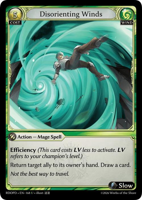 Disorienting Winds 168 (Radiant Origins: Pantheon)  | Good Games Adelaide SA