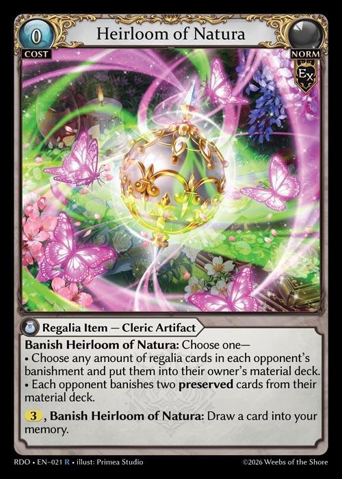 Heirloom of Natura 021 (Radiant Origins)  | Good Games Adelaide SA